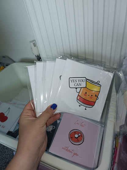 Yes You Can Card | Encouragement Card | Exam Card | New Job Card | Funny Pun Card