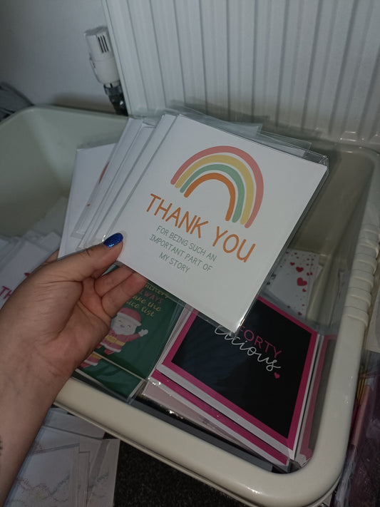 SALE | Teacher Card | Thank You For Being Such An Important Part Of My Story Card