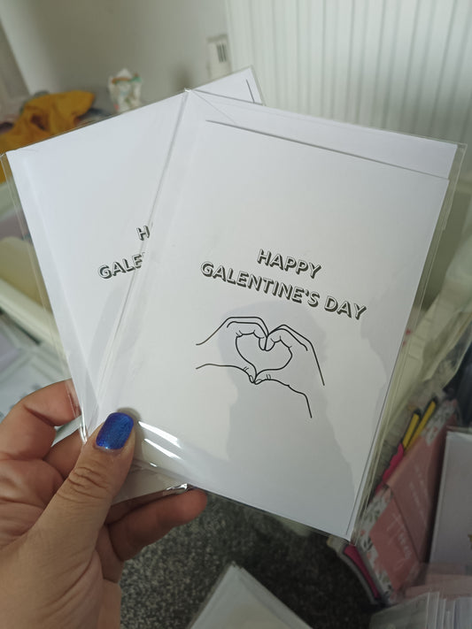 SALE - Valentine's Day Card | Happy Galentine's Day | Friend Card