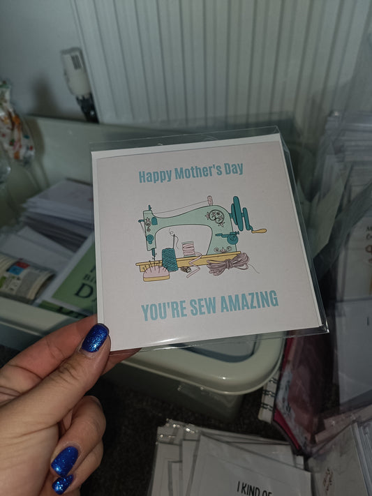 Mother's Day Card | You're Sew Amazing | Happy Mother's Day