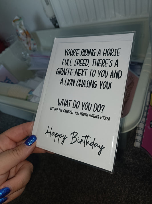 SALE - Birthday Card | Funny Joke Card