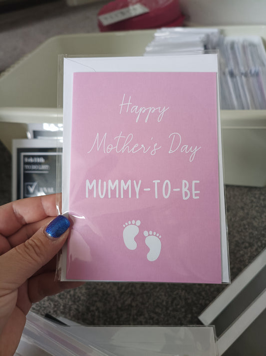 SALE - Mother's Day Card | Mummy To Be | Cute Card