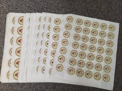 Reptile Toad/Frog Party Stickers | Circle Stickers | Sticker Sheet | Party Stickers