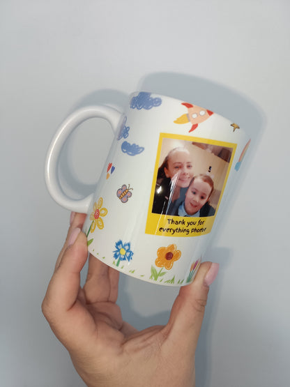 Personalised Photo Nursery Mug | Nursery Staff - Teacher Gift | Mug Gift