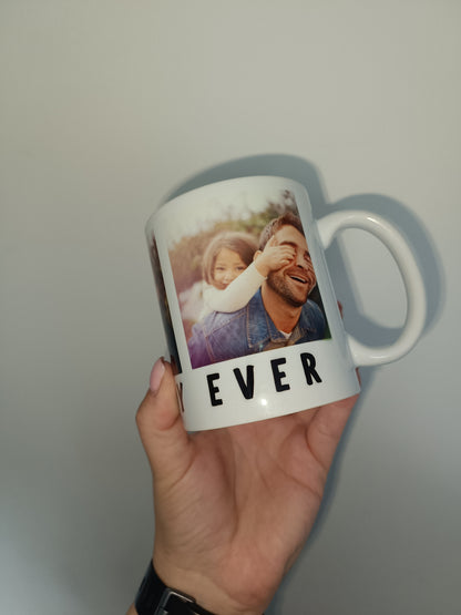 Personalised Photo Dad Mug | Best Daddy Ever Gift | Mug Gift