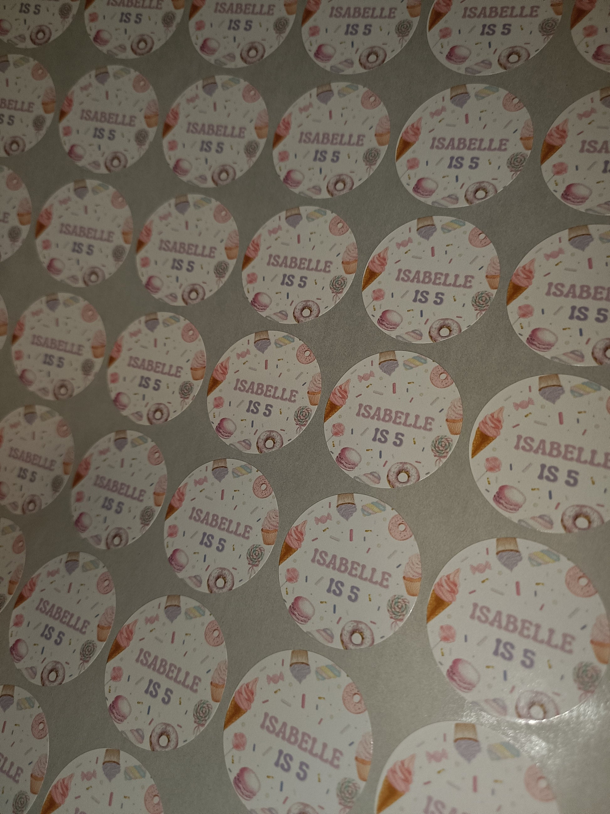 Sweet Candy Stickers | Various Sizes | Sweet Candy Party Supplies | Sweet Candy Theme Party - Dinky Designs
