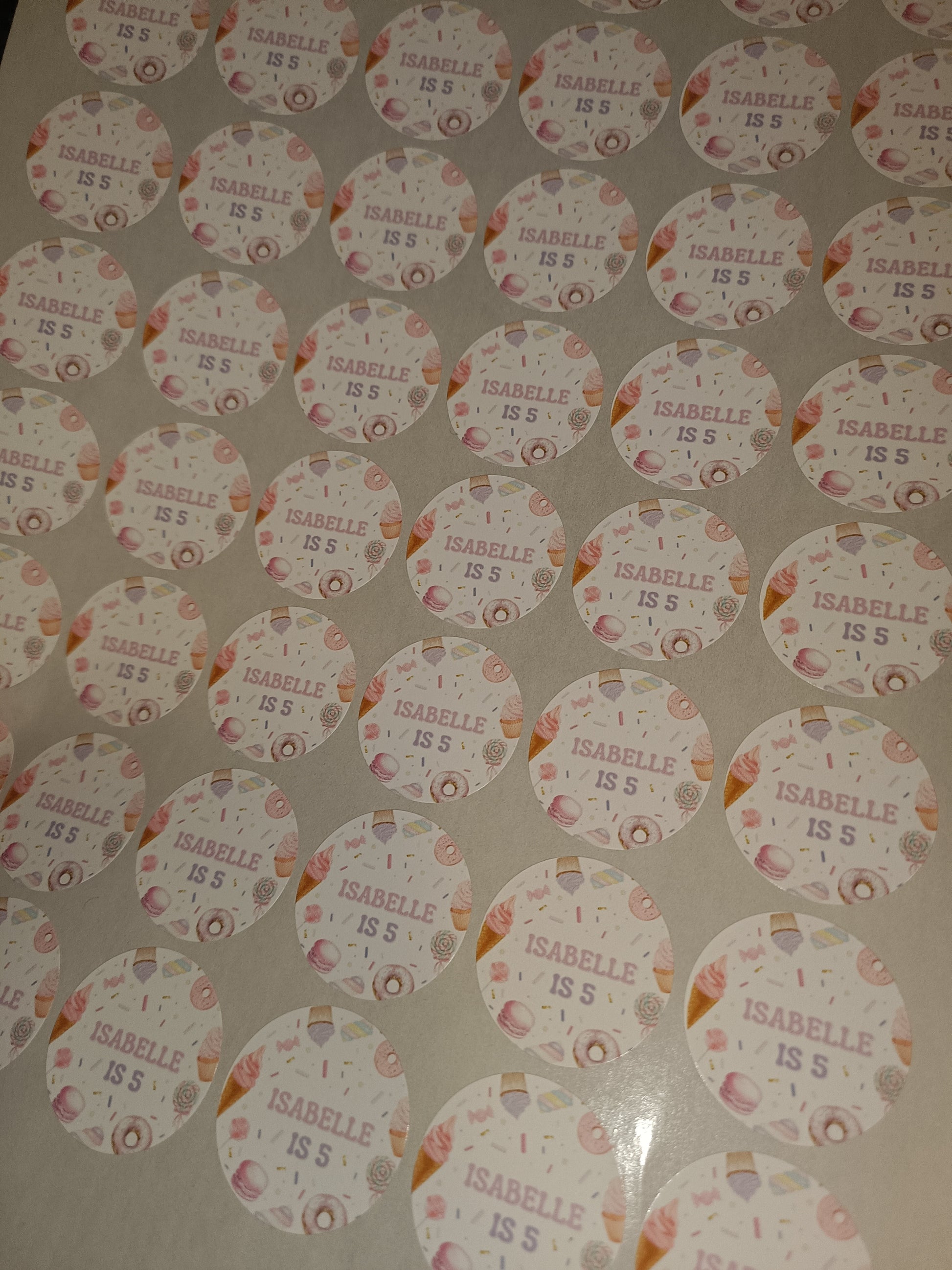 Sweet Candy Stickers | Various Sizes | Sweet Candy Party Supplies | Sweet Candy Theme Party - Dinky Designs