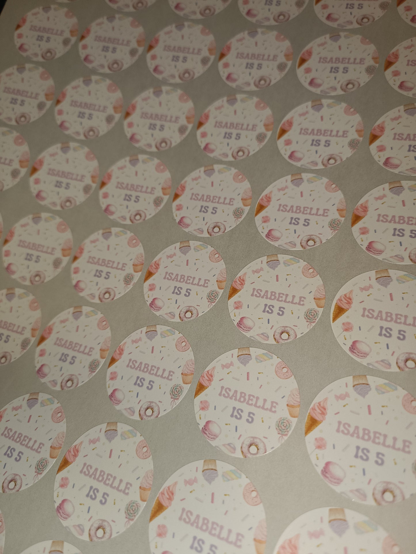 Sweet Candy Stickers | Various Sizes | Sweet Candy Party Supplies | Sweet Candy Theme Party - Dinky Designs