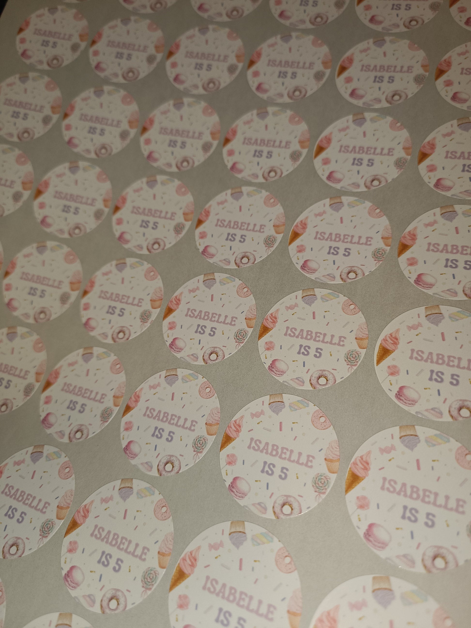 Sweet Candy Stickers | Various Sizes | Sweet Candy Party Supplies | Sweet Candy Theme Party - Dinky Designs