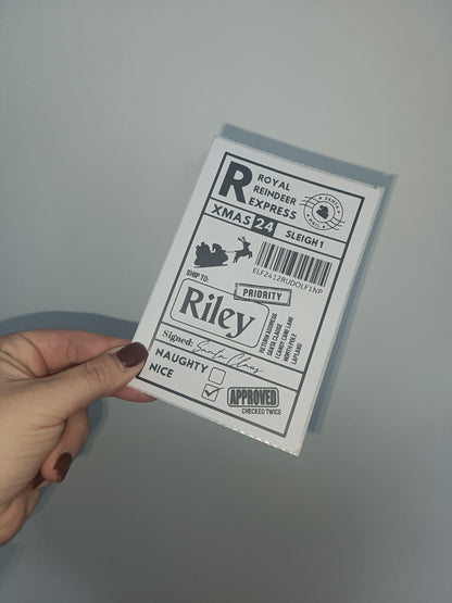 Christmas Labels | Personalised Christmas Parcel Stickers | Christmas Ideas