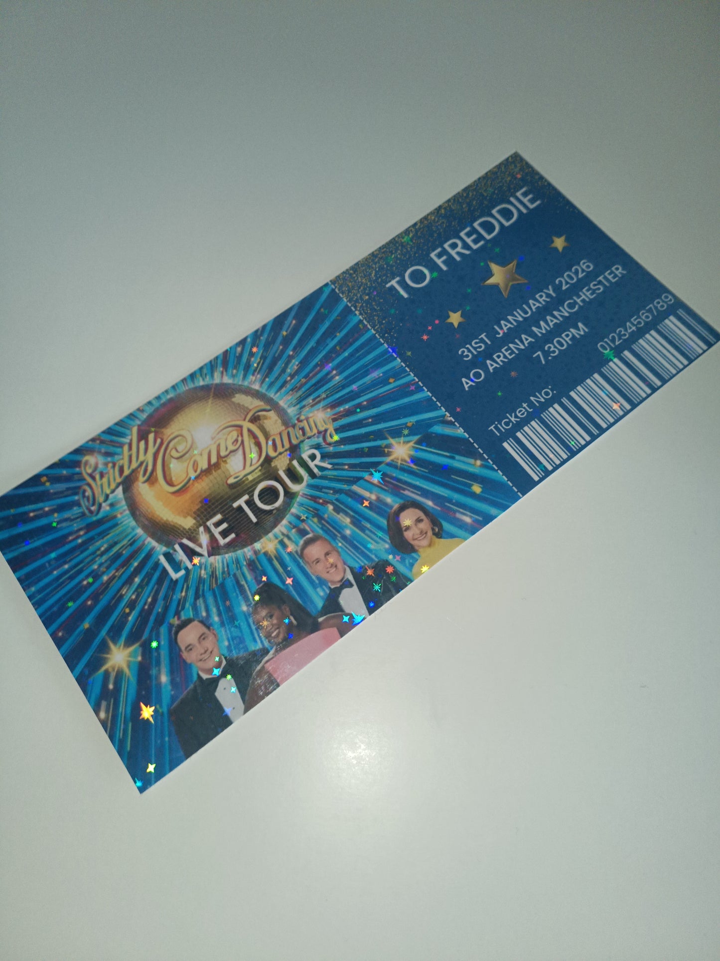 Custom Surprise Ticket Print | Personalised Ticket Voucher | Gift Idea | ANY DESIGN