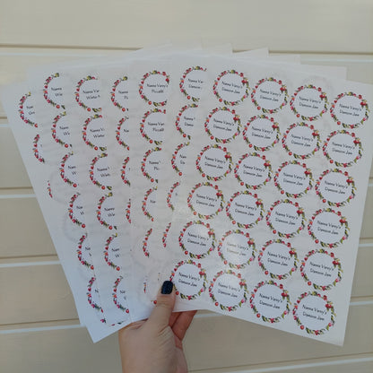 Logo stickers | Various Sizes | Business Logo Sticker Sheets | Business Supplies - Dinky Designs