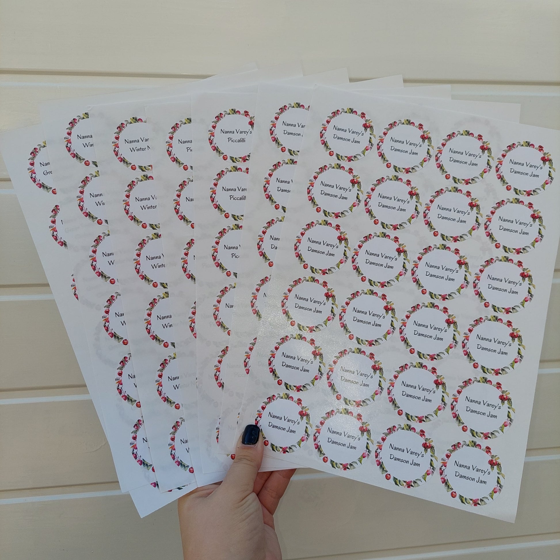 Logo stickers | Various Sizes | Business Logo Sticker Sheets | Business Supplies - Dinky Designs