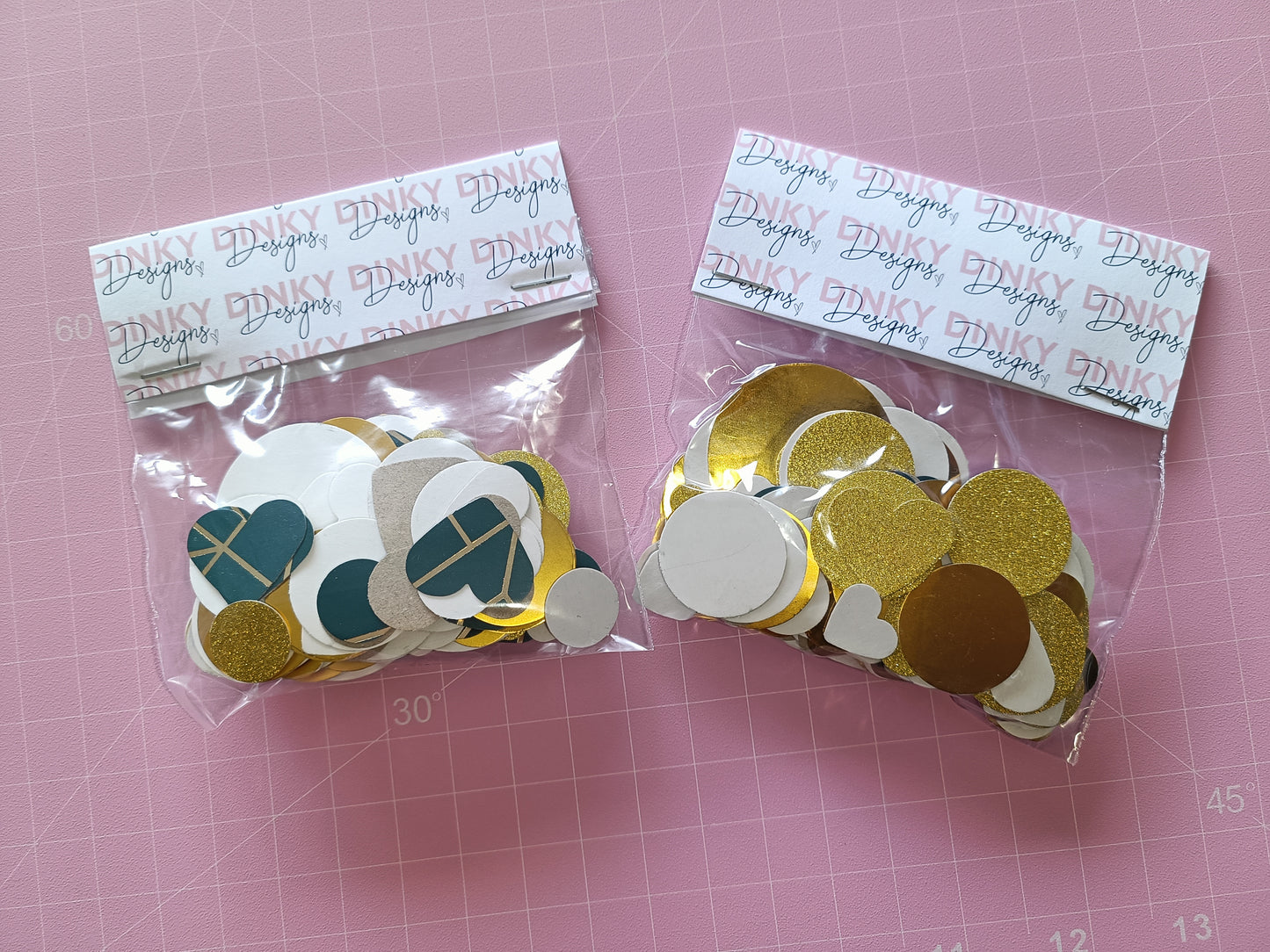 SALE ITEM | Green Gold Confetti