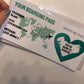 Green Surprise Ticket Print | Personalised Boarding Pass Ticket | Holiday Destination Scratch Reveal | Gift Idea