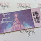 SALE | Ticket Print | Disneyland Ticket