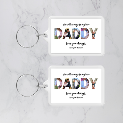 Keyring Gift | Daddy Keyring | Father's Day Gift | Novelty Gift Idea