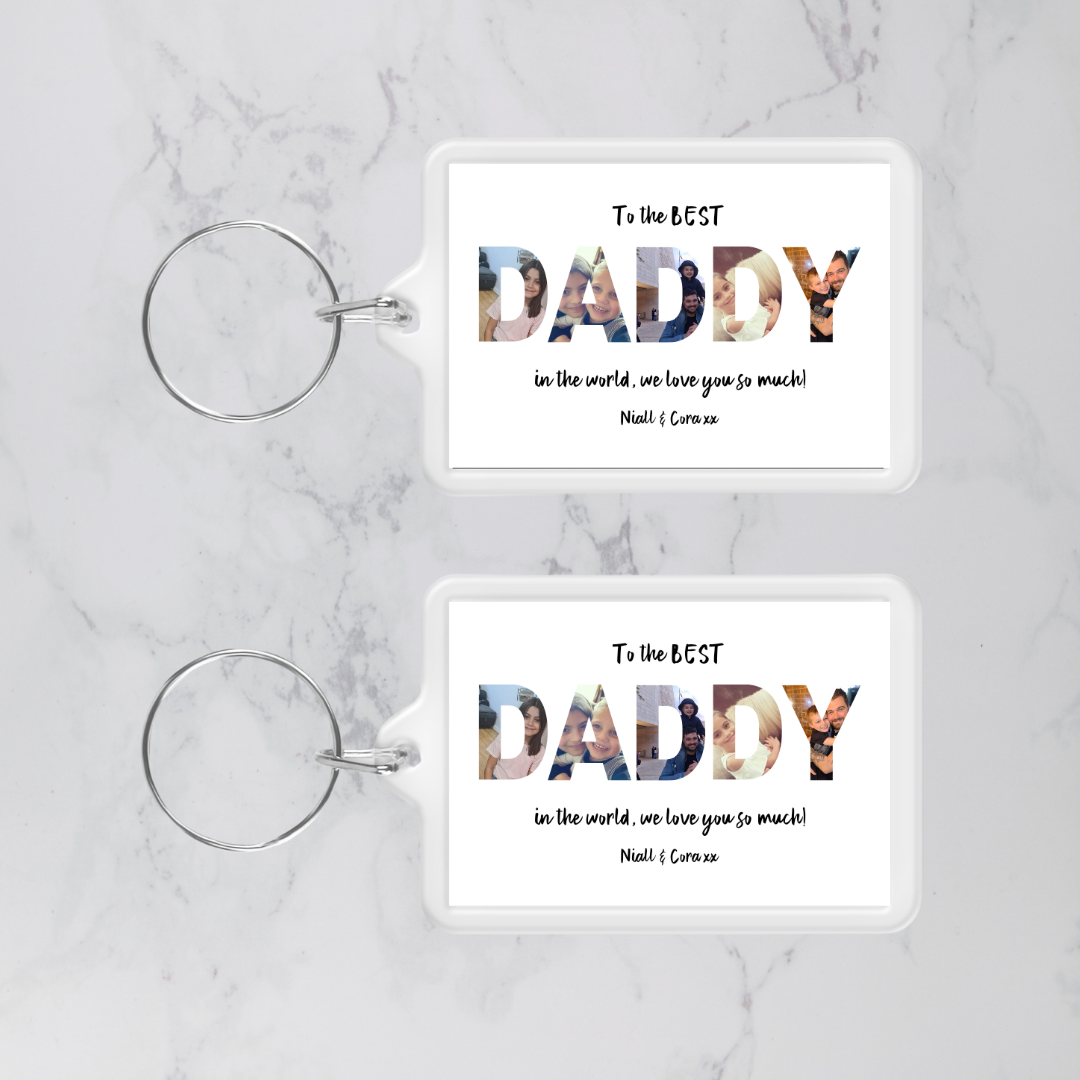 Keyring Gift | Daddy Keyring | Father's Day Gift | Novelty Gift Idea