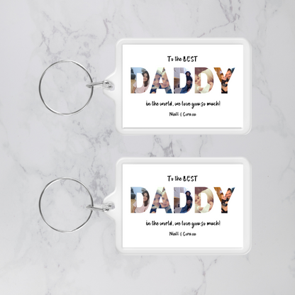 Keyring Gift | Daddy Keyring | Father's Day Gift | Novelty Gift Idea