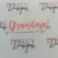 SALE | Grandma Sticker | Vinyl Sticker | Box Label | Notebook Sticker | Water Bottle Label