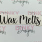 SALE | Wax Melts Sticker | Vinyl Sticker | Box Label