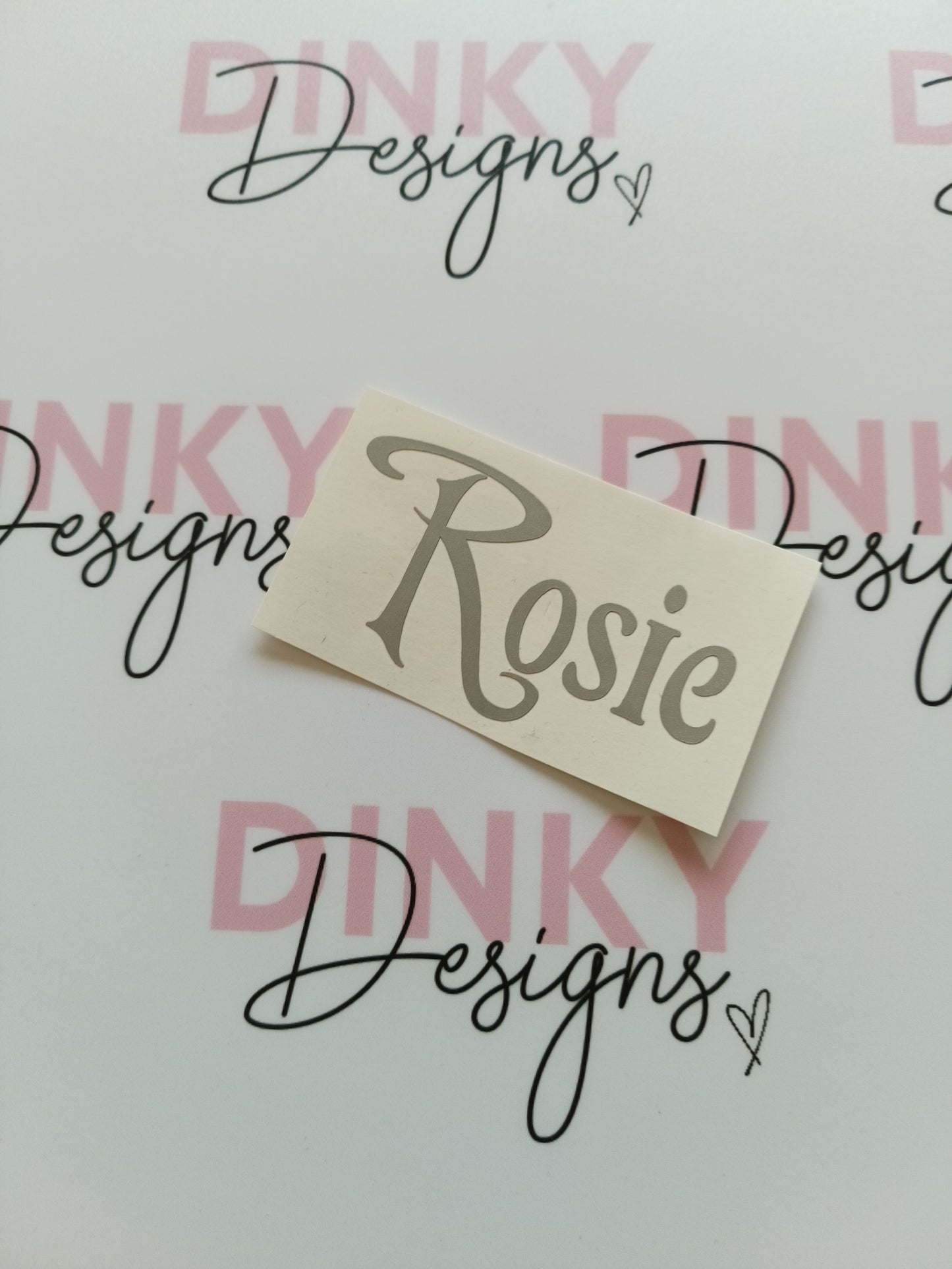 SALE | Rosie Sticker | Vinyl Sticker | Box Label | Notebook Sticker | Water Bottle Label
