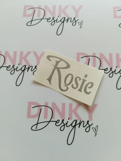 SALE | Rosie Sticker | Vinyl Sticker | Box Label | Notebook Sticker | Water Bottle Label