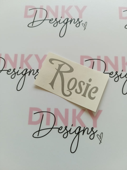 SALE | Rosie Sticker | Vinyl Sticker | Box Label | Notebook Sticker | Water Bottle Label