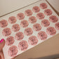 24 x Blush Pink Stickers | Nans 90th Birthday | SALE ITEM