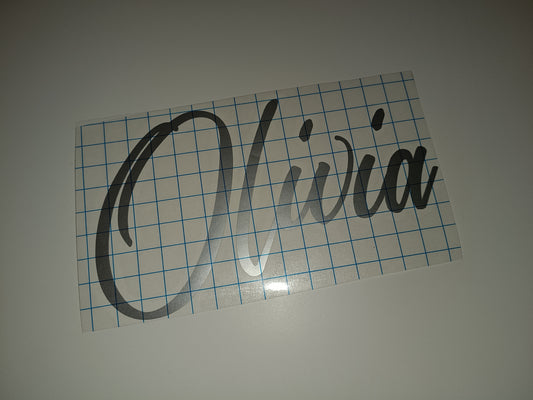 SALE | Box Sticker | Personalised Name Olivia Sticker
