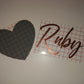 SALE | Box Sticker | Personalised Name Ruby Sticker