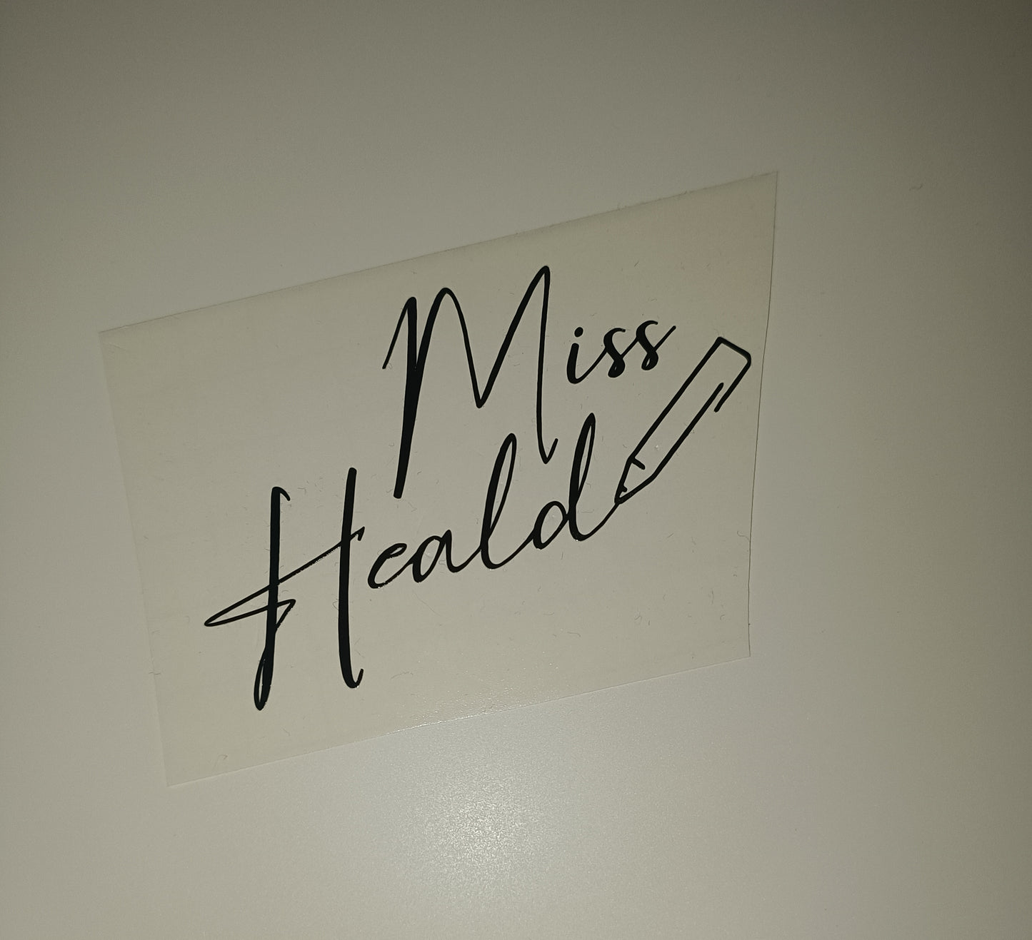 SALE | Miss Heald Teacher Sticker | Vinyl Sticker