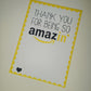 Gift Card Print | A6 Gift Card Amazon Backing Print | SALE ITEM