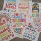 Bundle 10 x UVDTF teacher stickers