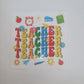Bundle 10 x UVDTF teacher stickers