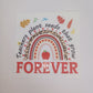 Bundle 10 x UVDTF teacher stickers