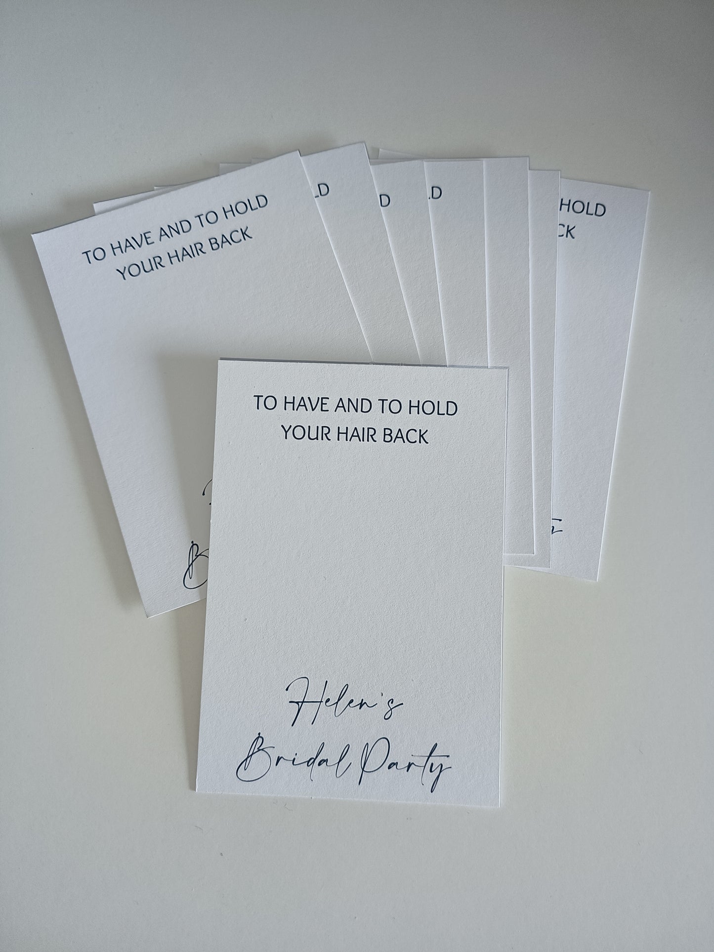 Bridal Party Gift Ideas | To Have And To Hold Your Hair Back | Hen Party Gift Idea