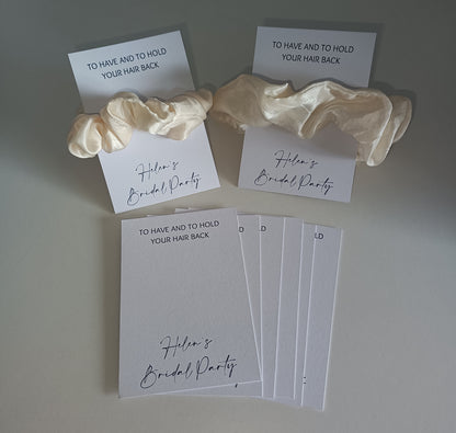 Bridal Party Gift Ideas | To Have And To Hold Your Hair Back | Hen Party Gift Idea