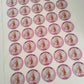 SALE - 35mm Pink Roblox Stickers | Party Bag Stickers | Thank You For Coming To My Party