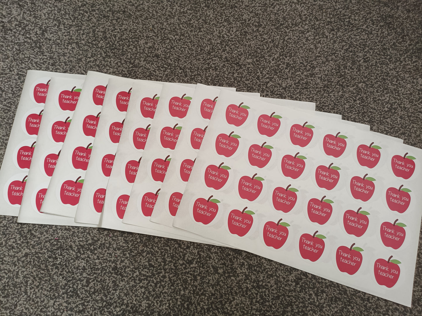 SALE - 45mm Teacher Stickers | Gift Bag Stickers | Thank You Teacher