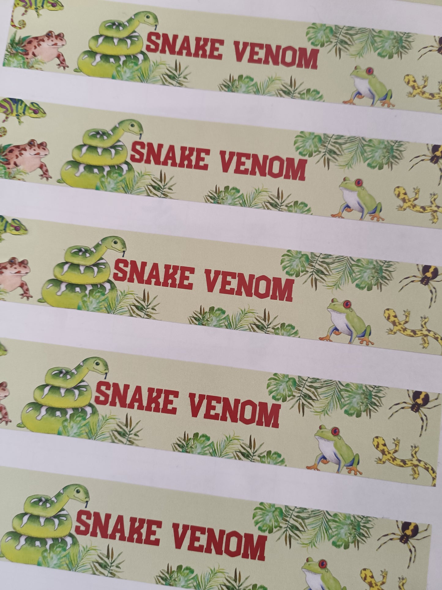 Juice Bottle Labels | Personalised Reptile Labels | Water Bottle Stickers | Reptile Party | Party Stickers