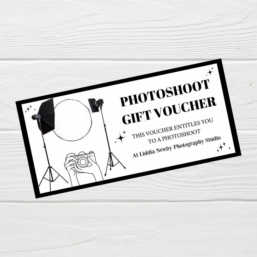Surprise Ticket Print | Personalised Photoshoot Ticket Gift Voucher | Gift Idea