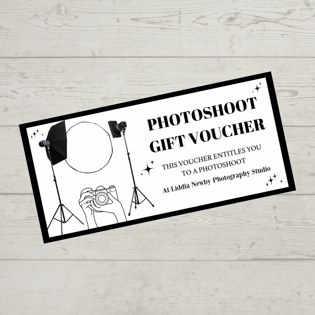 Surprise Ticket Print | Personalised Photoshoot Ticket Gift Voucher | Gift Idea