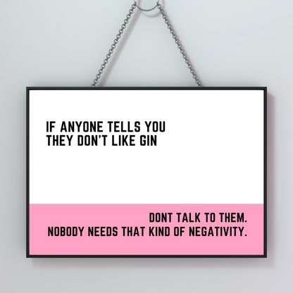 Kitchen Print | Gin Print | Funny Gin Print
