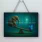 Quote Print | Dreams Weigh More Than Excuses | Motivational Inspirational Print