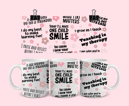 Teacher Mug | Teacher Quote Mug | Gift Idea