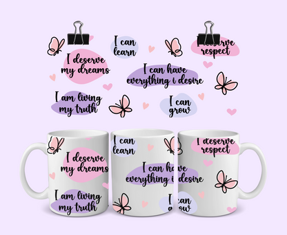 Positive Quotes Mug | Positive Affirmation Mug | Gift Idea