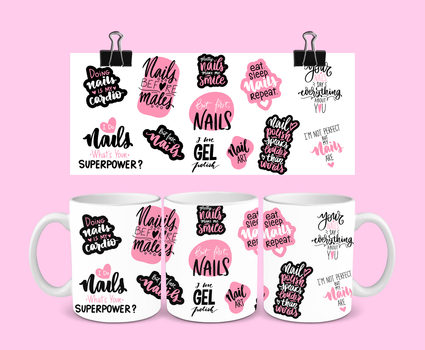 Nail Tech Mug | Nail Quote Mug | Gift Idea