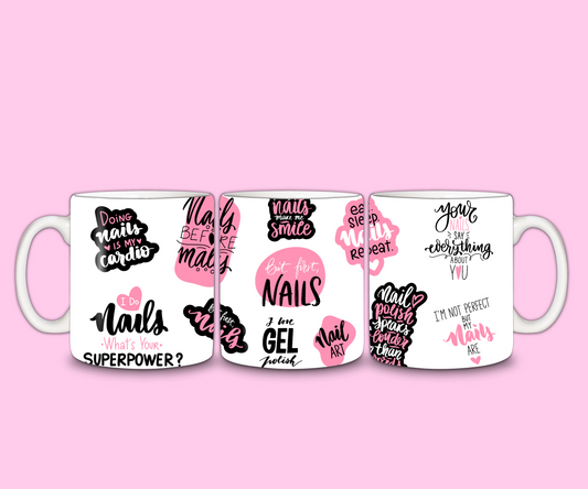 Nail Tech Mug | Nail Quote Mug | Gift Idea