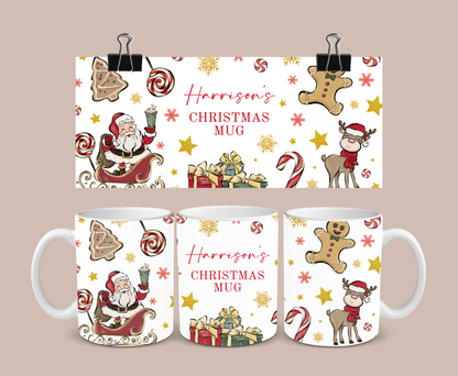Christmas Mug | Personalised Santa Mug | Gift Idea